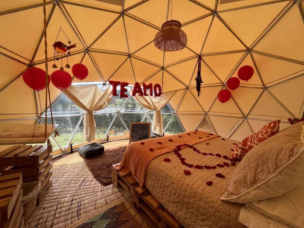 Alma De Campo Glamping - Laguna De Суэска Экстерьер фото