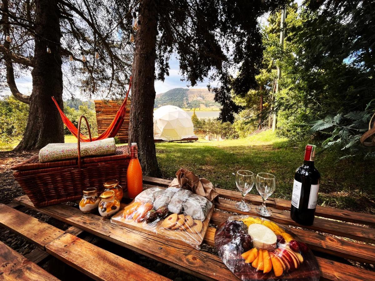 Alma De Campo Glamping - Laguna De Суэска Экстерьер фото