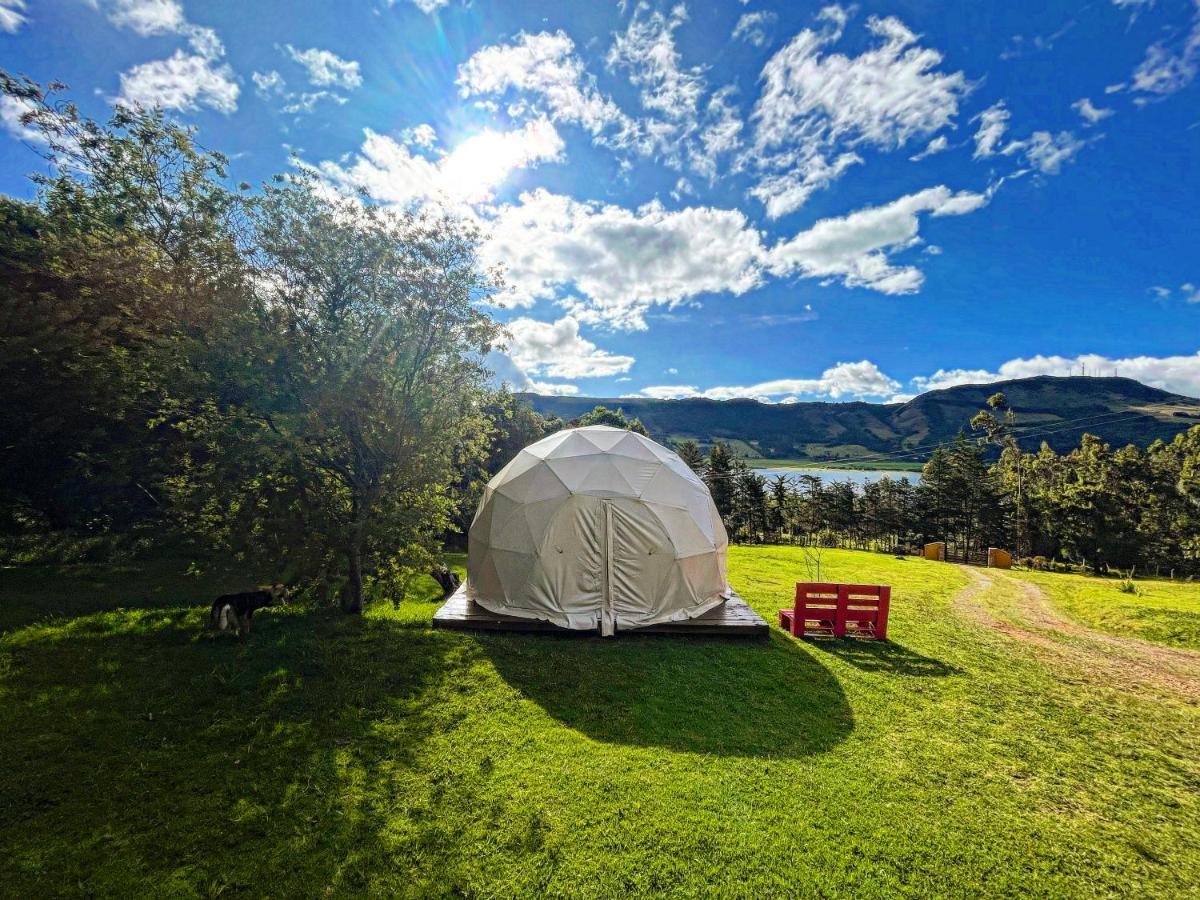 Alma De Campo Glamping - Laguna De Суэска Экстерьер фото