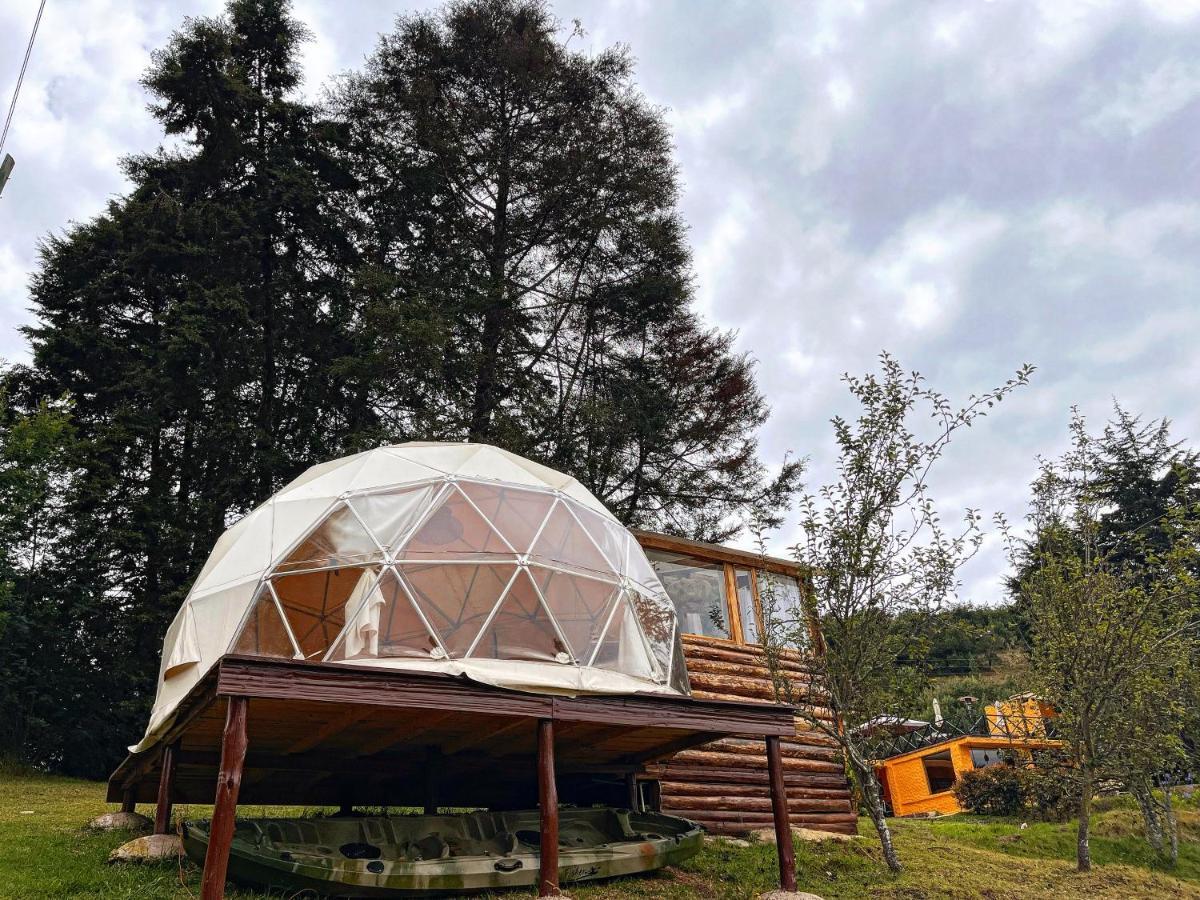 Alma De Campo Glamping - Laguna De Суэска Экстерьер фото