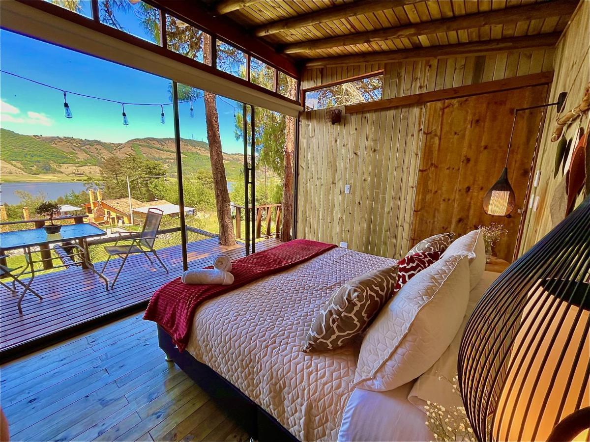 Alma De Campo Glamping - Laguna De Суэска Экстерьер фото